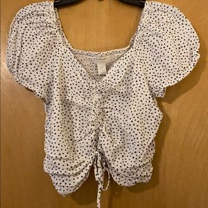 H&M Polka Dot Top